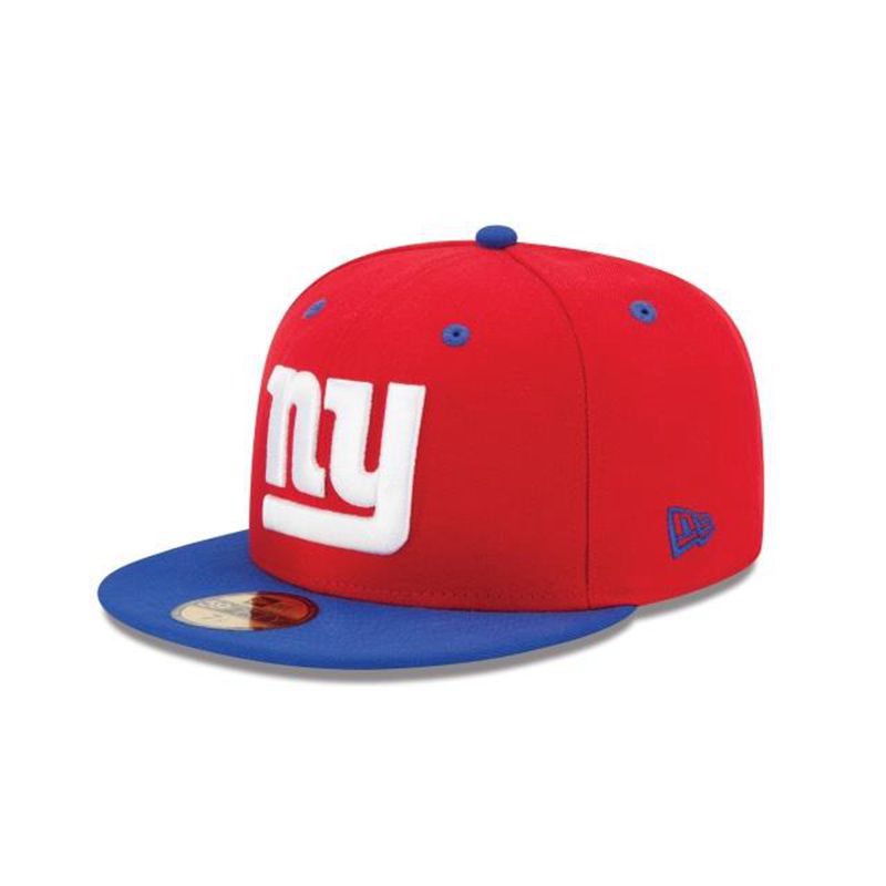 NFL New York Giants 2tone 59Fifty Fitted (XSM2002) - Red New Era Caps